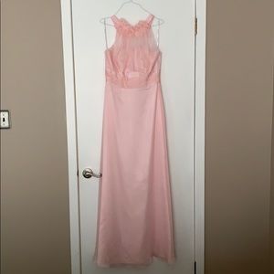 Belsoie Bridesmaid by Jasmine Bridal Pink Gown